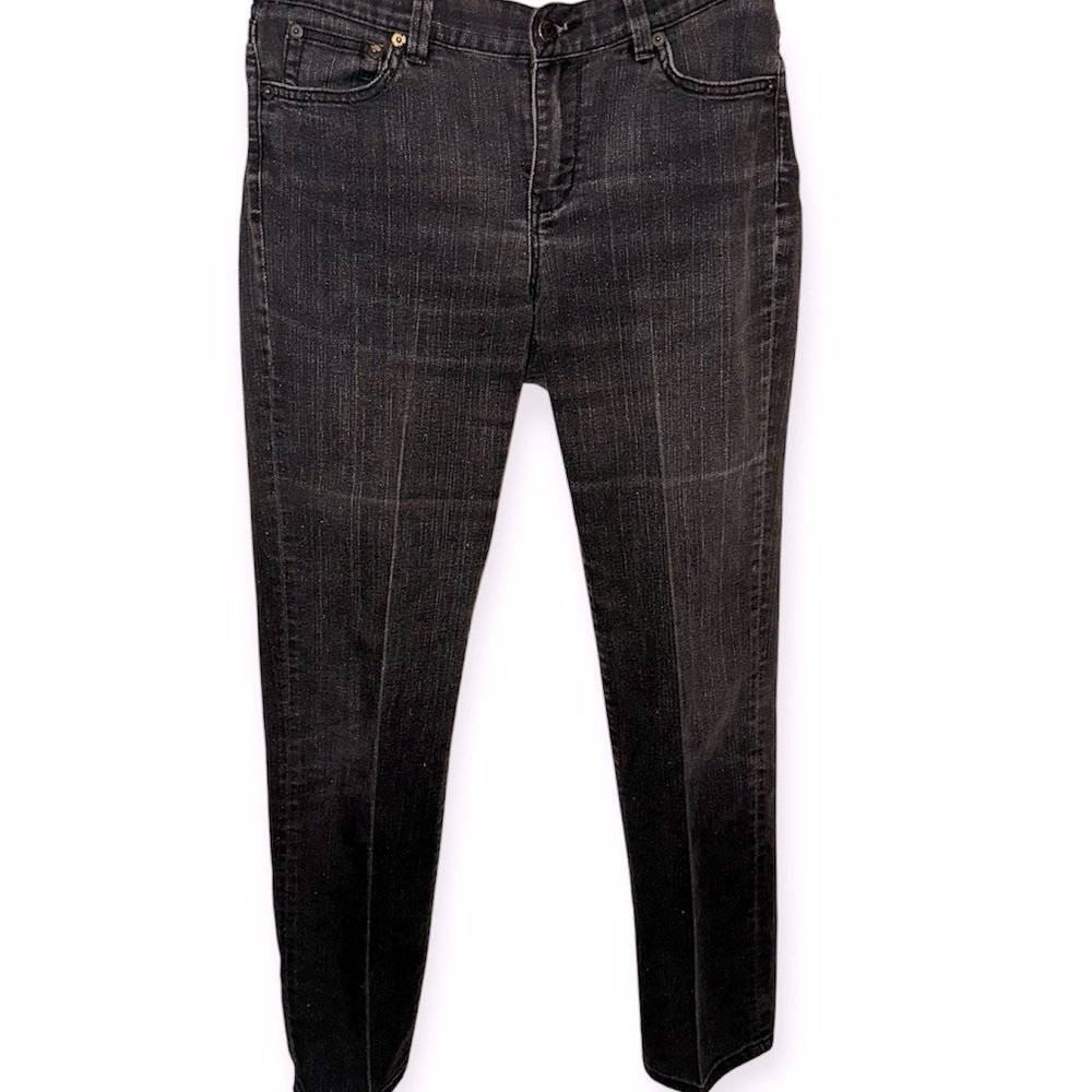 EUC Ralph Lauren Women's Black Skinny Jeans